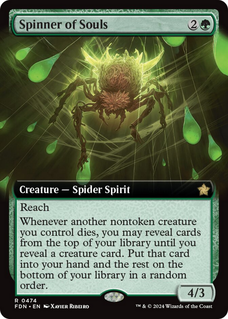 Spinner of Souls (Extended Art) [Foundations] | Cracking-Singles