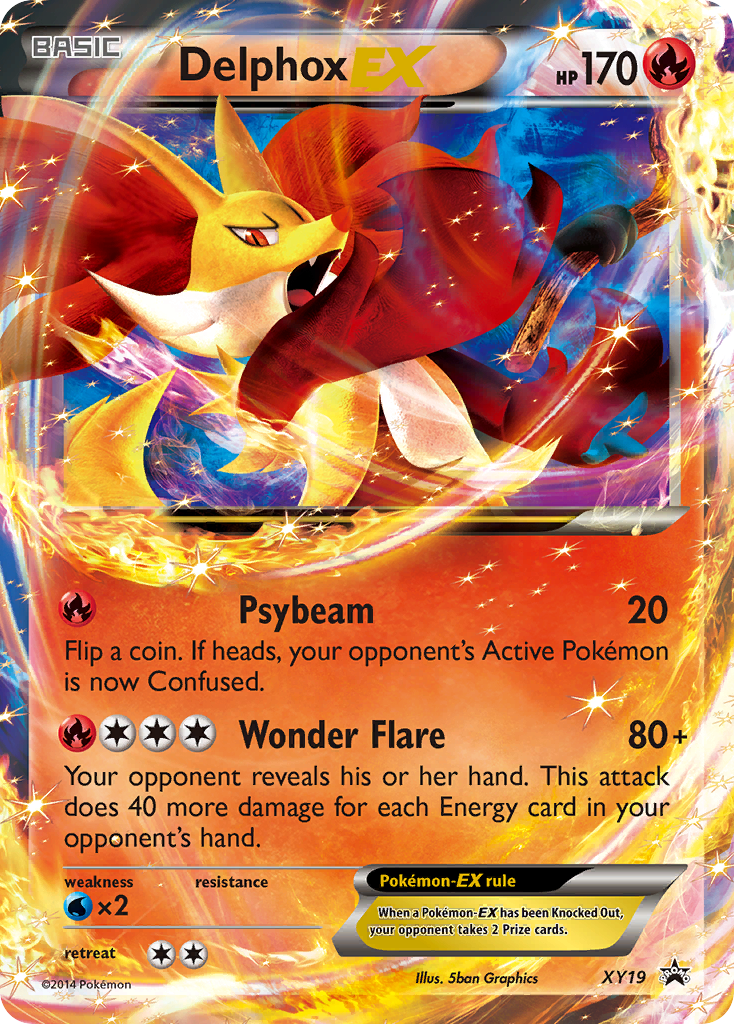 Delphox EX (XY19) [XY: Black Star Promos] | Cracking-Singles