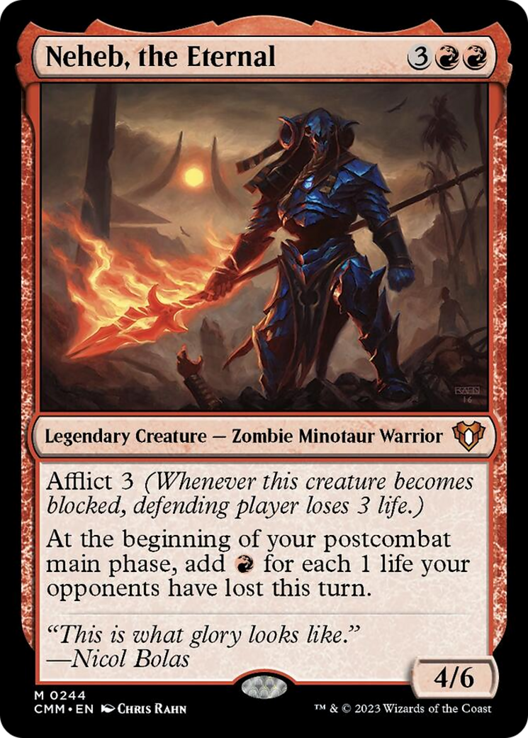 Neheb, the Eternal [Commander Masters] | Cracking-Singles