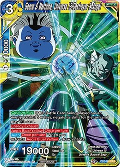 Geene & Martinne, Universe 12 Destroyer & Angel (DB2-169) [Tournament Promotion Cards] | Cracking-Singles