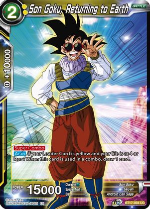 Son Goku, Returning to Earth (BT17-094) [Ultimate Squad] | Cracking-Singles