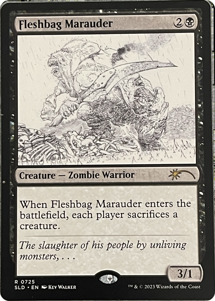 Fleshbag Marauder (Sketch Showcase) [Secret Lair Drop Series] | Cracking-Singles