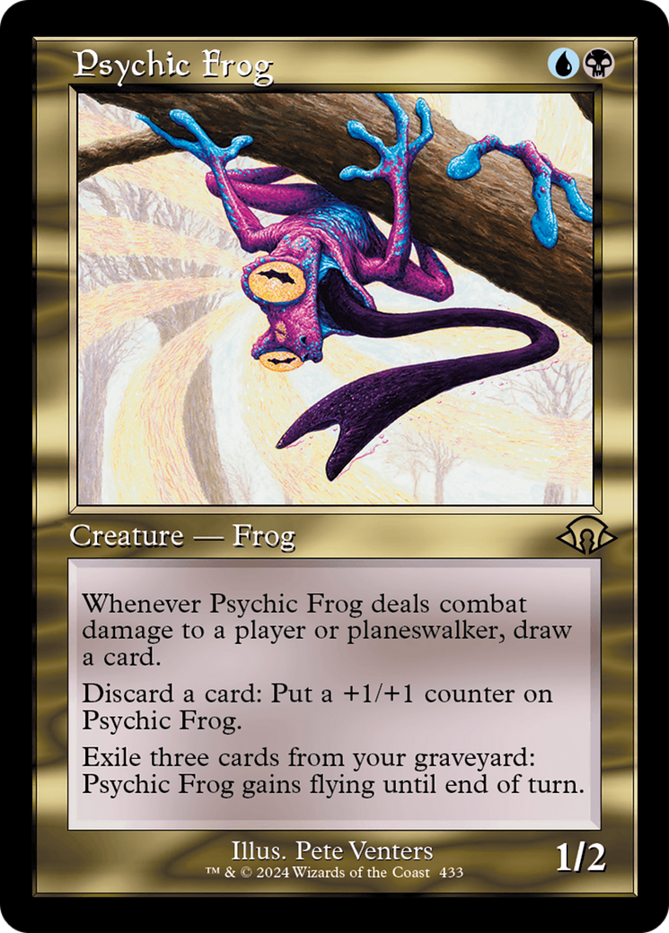 Psychic Frog (Retro) [Modern Horizons 3] | Cracking-Singles