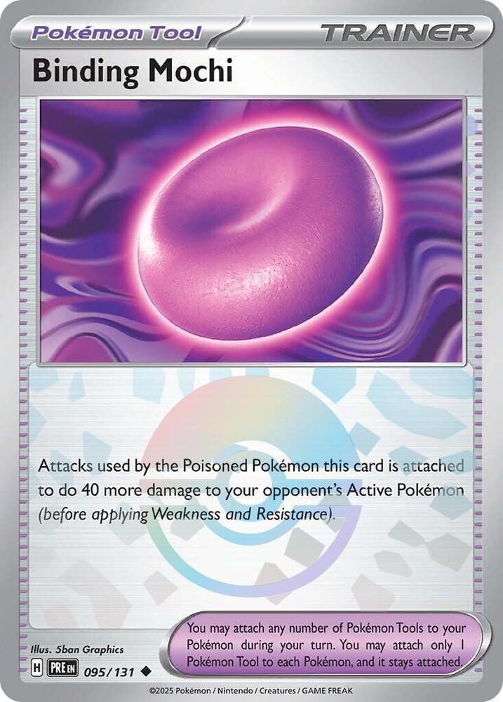 Binding Mochi (095/131) (Poke Ball Pattern) [Scarlet & Violet: Prismatic Evolutions] | Cracking-Singles