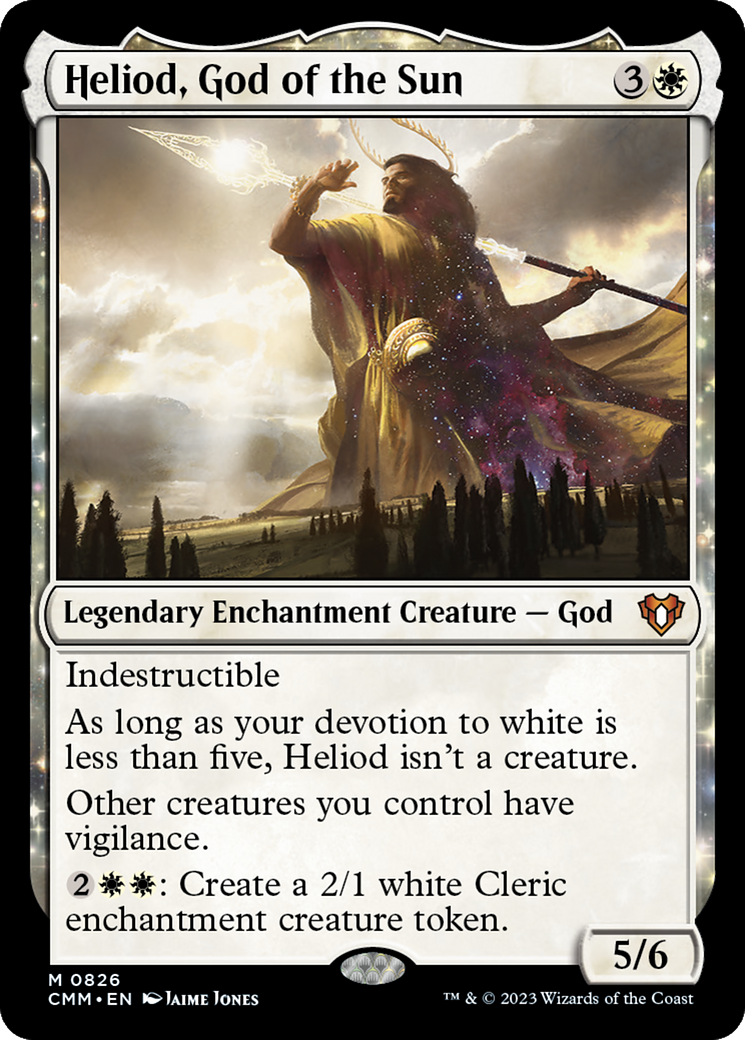 Heliod, God of the Sun [Commander Masters] | Cracking-Singles