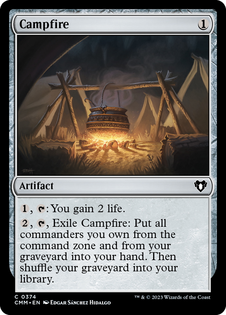 Campfire [Commander Masters] | Cracking-Singles