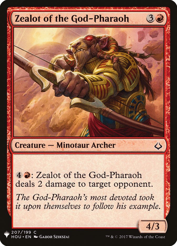 Zealot of the God-Pharaoh [Mystery Booster] | Cracking-Singles