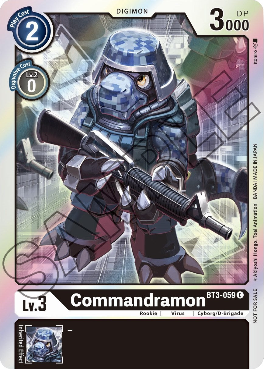 Commandramon [BT3-059] (Event Pack 1) [Release Special Booster Promos] | Cracking-Singles