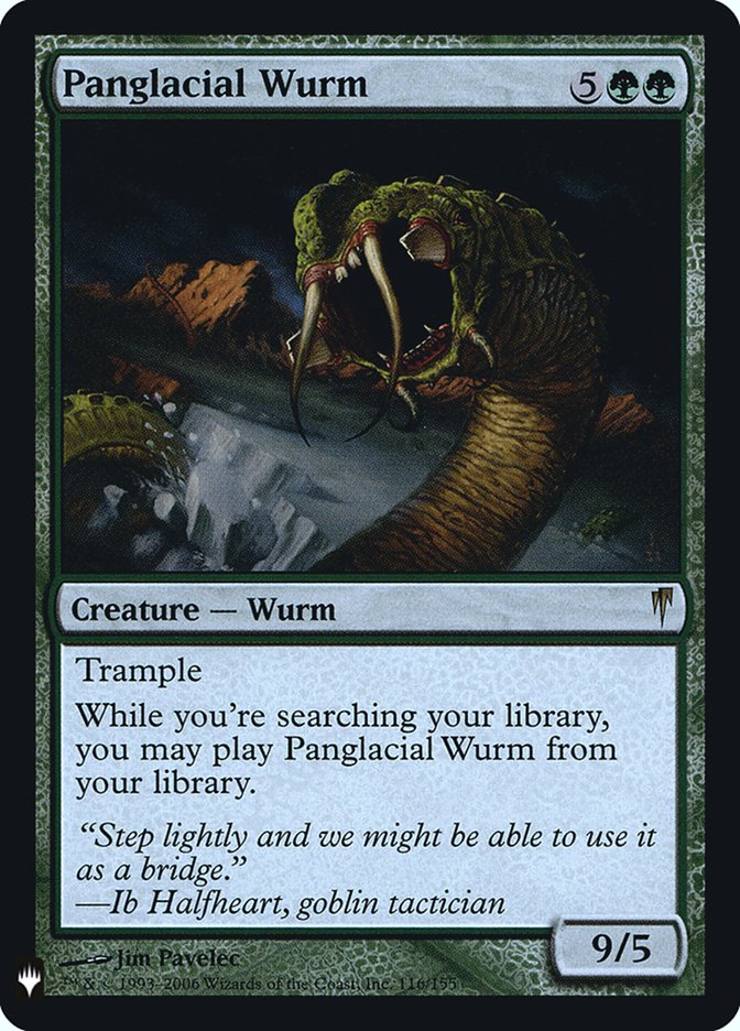 Panglacial Wurm [Mystery Booster] | Cracking-Singles