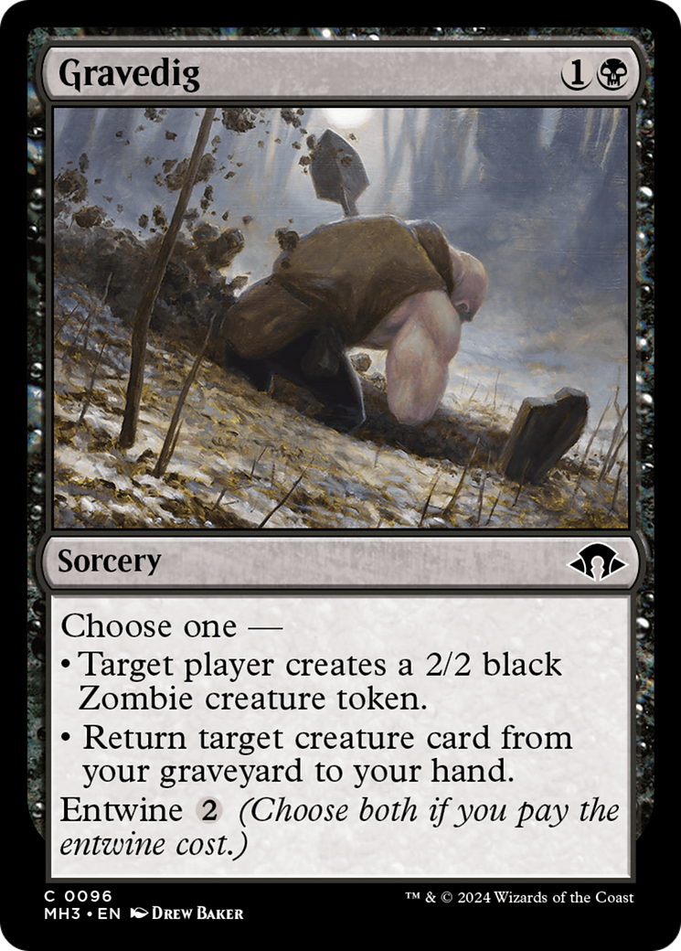 Gravedig [Modern Horizons 3] | Cracking-Singles