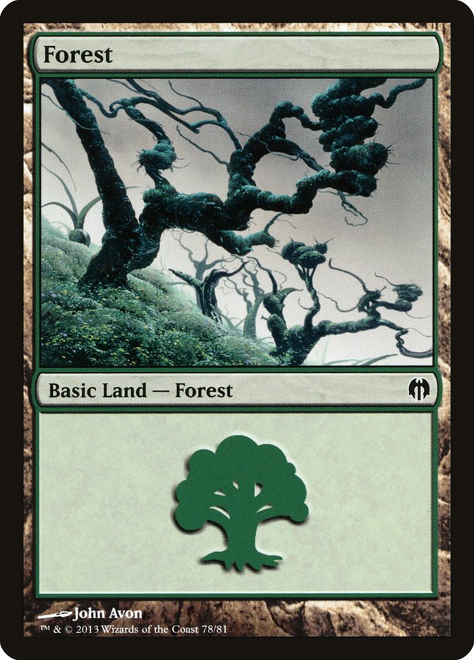 Forest (78) [Duel Decks: Heroes vs. Monsters] | Cracking-Singles