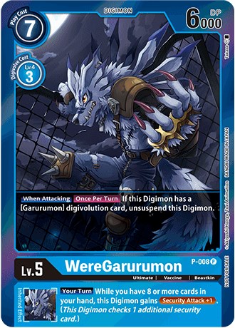 WereGarurumon [P-008] (Gift Box 2022) [Promotional Cards] | Cracking-Singles