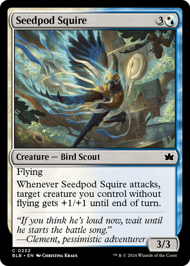 Seedpod Squire [Bloomburrow] | Cracking-Singles