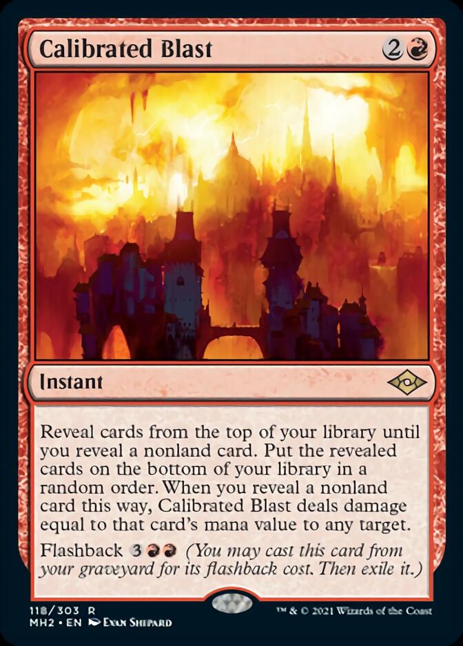 Calibrated Blast [Modern Horizons 2] | Cracking-Singles