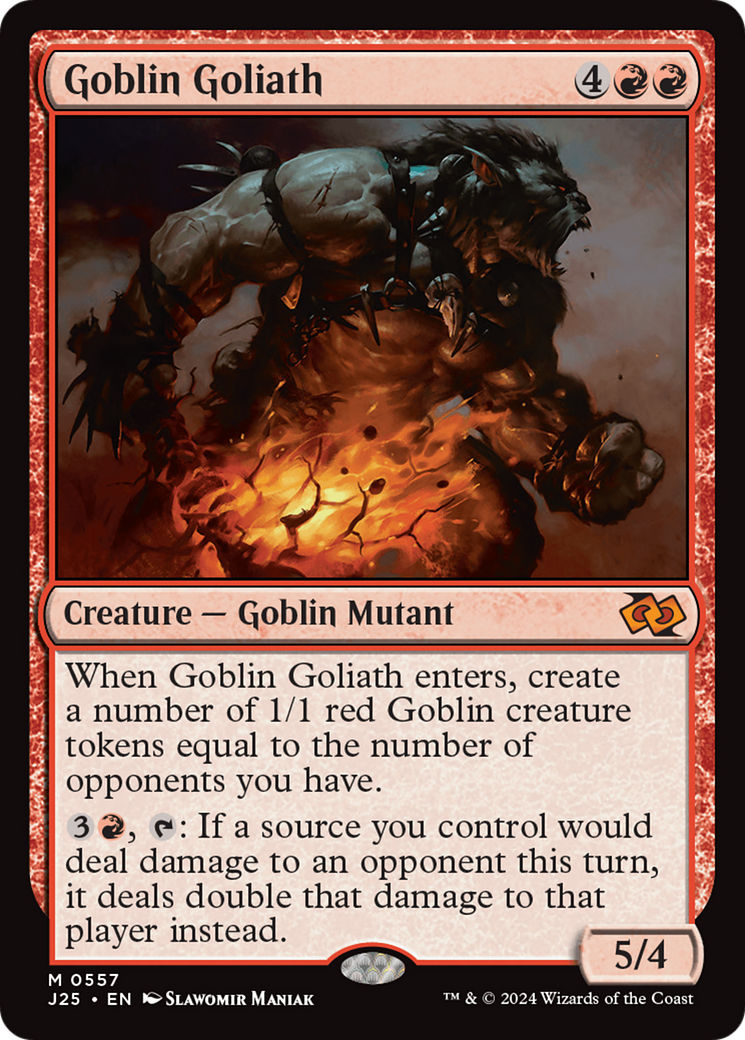 Goblin Goliath [Foundations Jumpstart] | Cracking-Singles