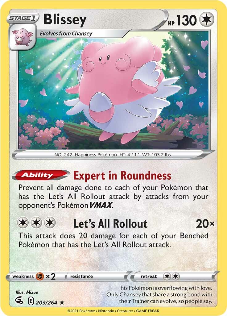 Blissey (203/264) [Sword & Shield: Fusion Strike] | Cracking-Singles