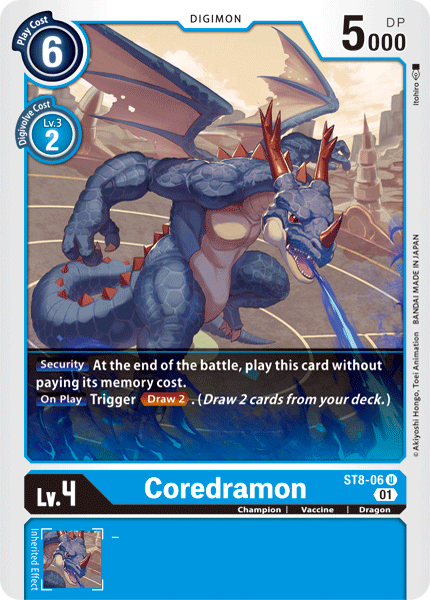 Coredramon [ST8-06] [Starter Deck: Ulforce Veedramon] | Cracking-Singles