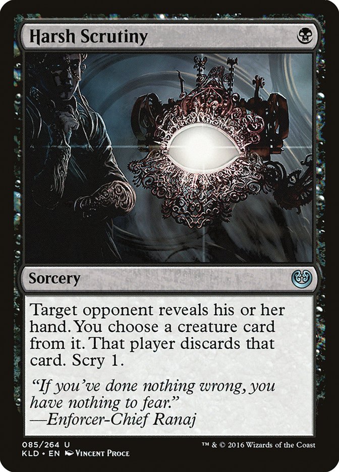 Harsh Scrutiny [Kaladesh] | Cracking-Singles