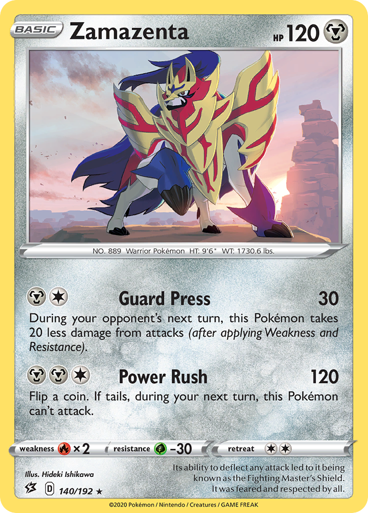 Zamazenta (140/192) [Sword & Shield: Rebel Clash] | Cracking-Singles