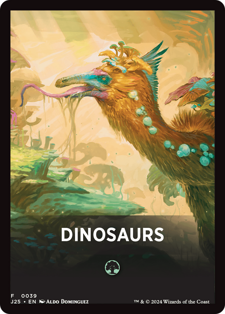 Dinosaurs Theme Card [Foundations Jumpstart Front Cards] | Cracking-Singles