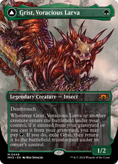 Grist, Voracious Larva // Grist, the Plague Swarm (Borderless) [Modern Horizons 3] | Cracking-Singles