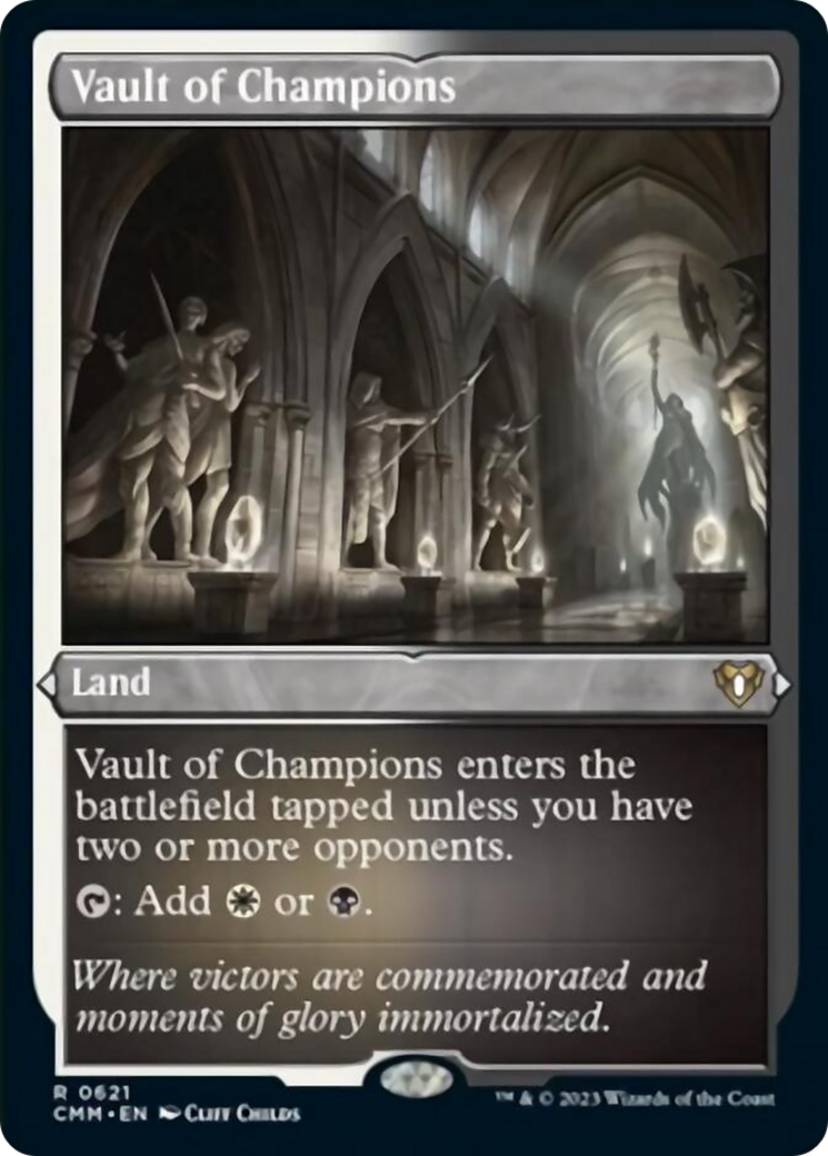 Vault of Champions (Foil Etched) [Commander Masters] | Cracking-Singles