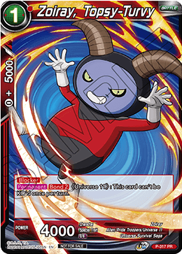 Zoiray, Topsy-Turvy (P-317) [Tournament Promotion Cards] | Cracking-Singles