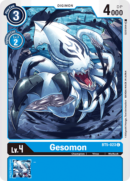 Gesomon [BT5-023] [Battle of Omni] | Cracking-Singles