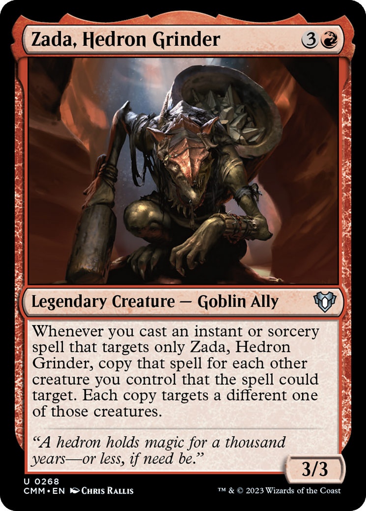 Zada, Hedron Grinder [Commander Masters] | Cracking-Singles