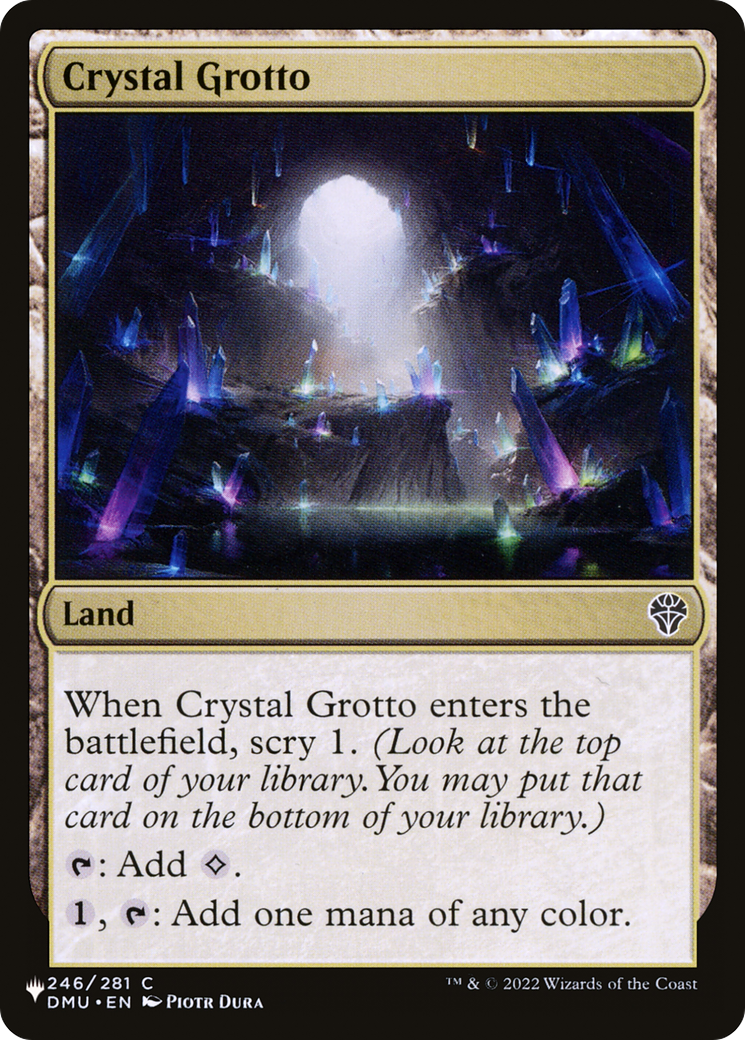 Crystal Grotto [The List] | Cracking-Singles