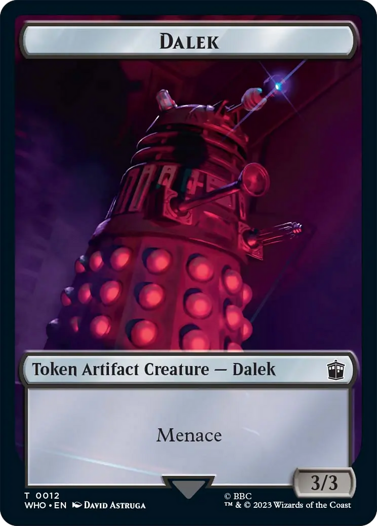 Dalek Token [Doctor Who Tokens] | Cracking-Singles