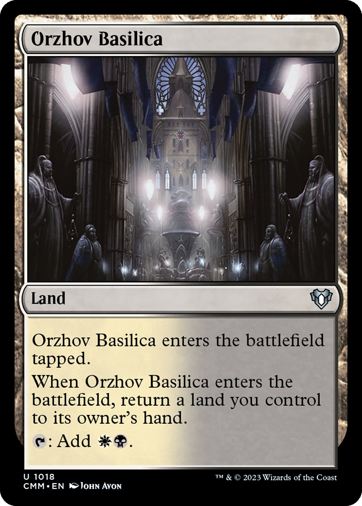 Orzhov Basilica [Commander Masters] | Cracking-Singles