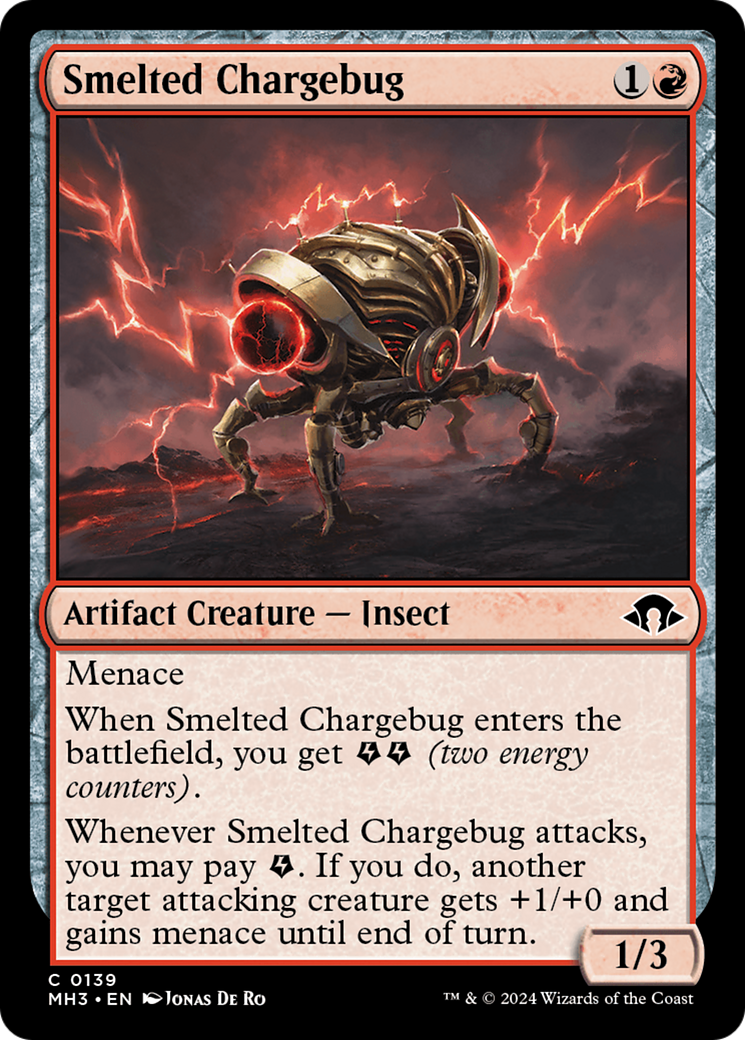 Smelted Chargebug [Modern Horizons 3] | Cracking-Singles