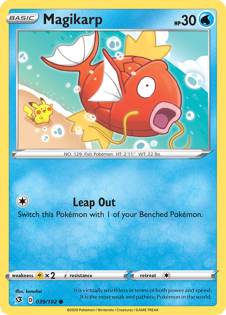 Magikarp (039/192) [Sword & Shield: Rebel Clash] | Cracking-Singles