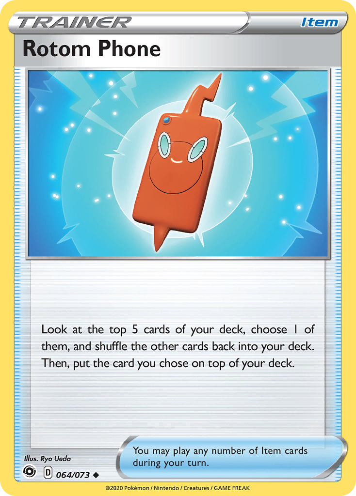 Rotom Phone (064/073) [Sword & Shield: Champion's Path] | Cracking-Singles