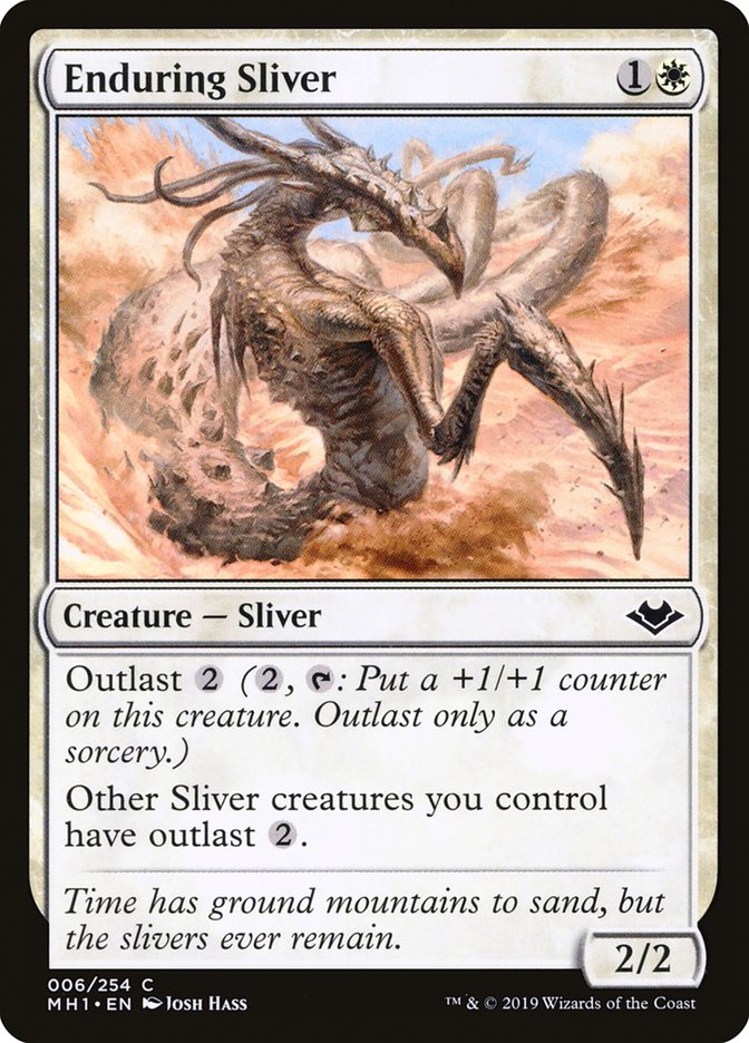 Enduring Sliver [Modern Horizons] | Cracking-Singles