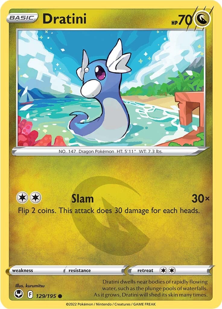 Dratini (129/195) [Sword & Shield: Silver Tempest] | Cracking-Singles