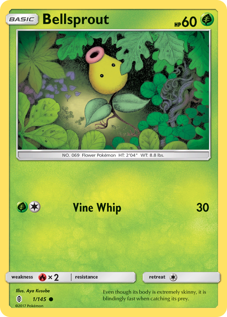 Bellsprout (1/145) [Sun & Moon: Guardians Rising] | Cracking-Singles