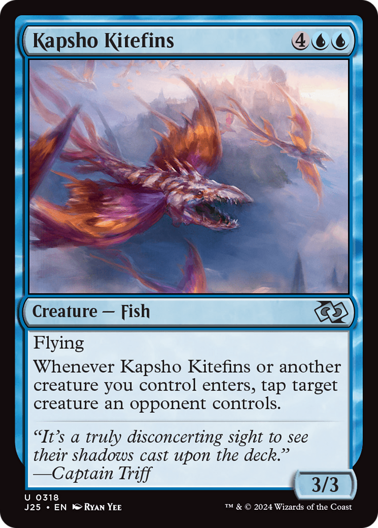 Kapsho Kitefins [Foundations Jumpstart] | Cracking-Singles