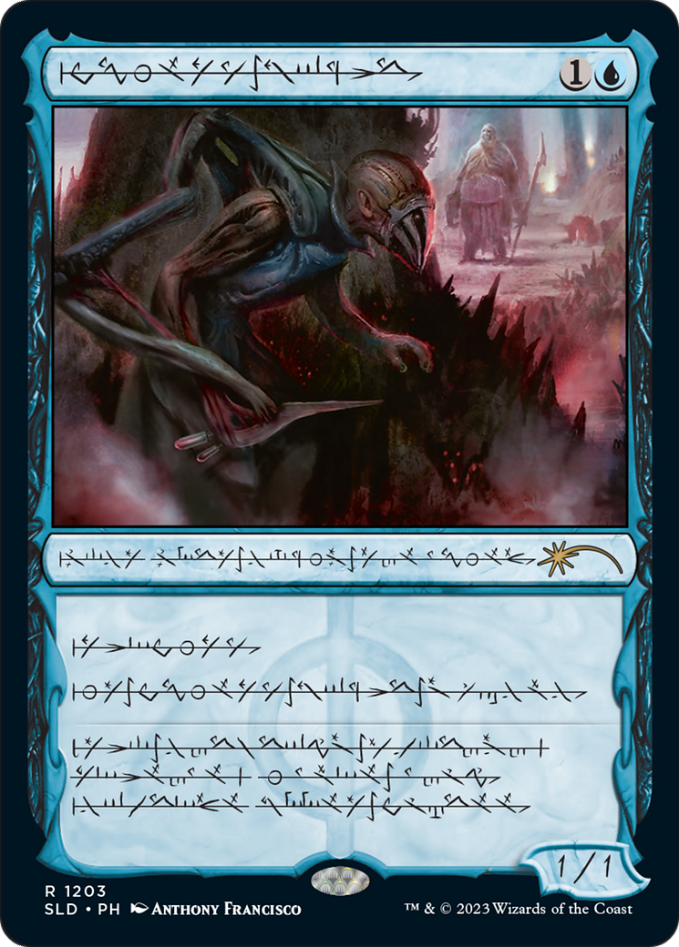 Blighted Agent (Phyrexian) [Secret Lair Drop Series] | Cracking-Singles