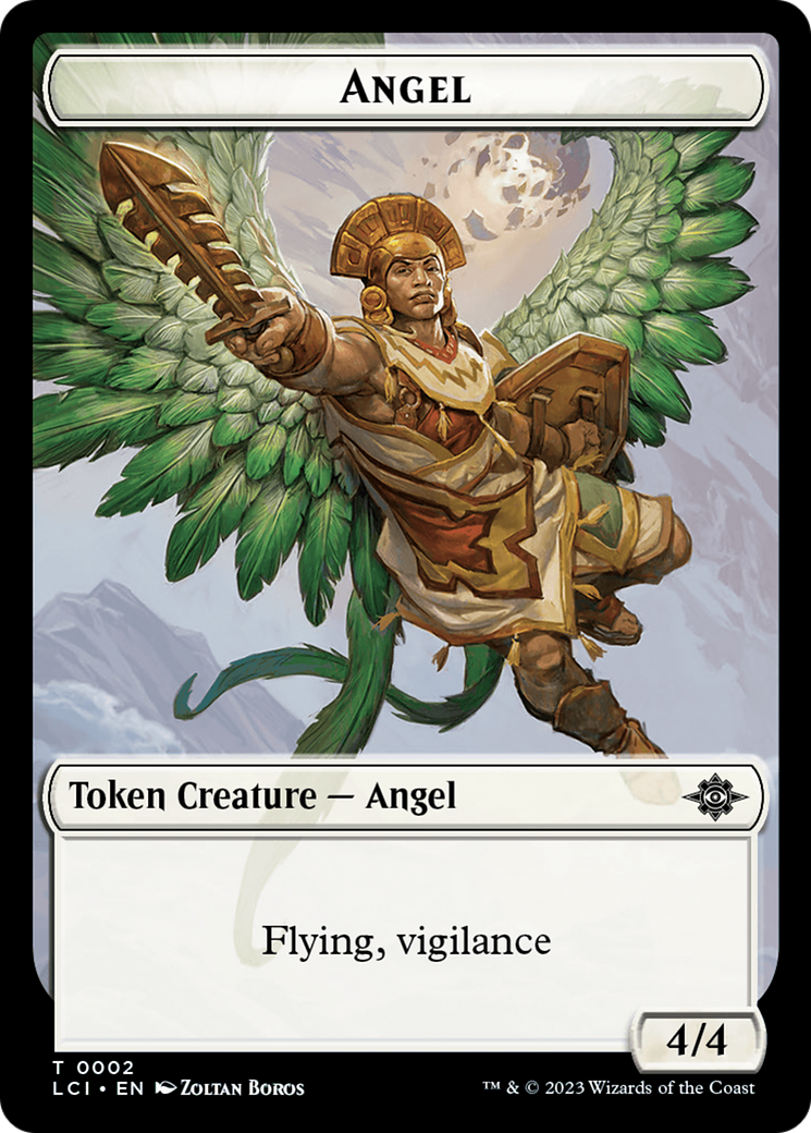 Angel Token [The Lost Caverns of Ixalan Tokens] | Cracking-Singles