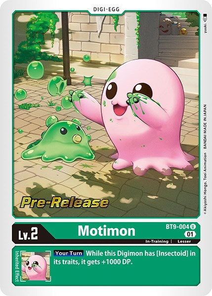 Motimon [BT9-004] [X Record Pre-Release Promos] | Cracking-Singles