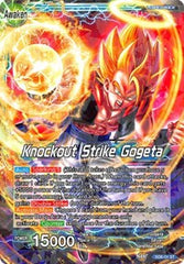 Gogeta // Knockout Strike Gogeta (2018 Big Card Pack) (SD6-01) [Promotion Cards] | Cracking-Singles