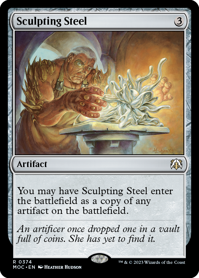 Sculpting Steel [March of the Machine Commander] | Cracking-Singles