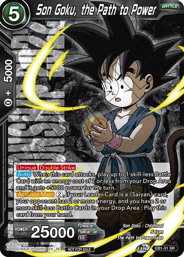 Son Goku, the Path to Power (Championship 2022) (EB1-51) [Promotion Cards] | Cracking-Singles