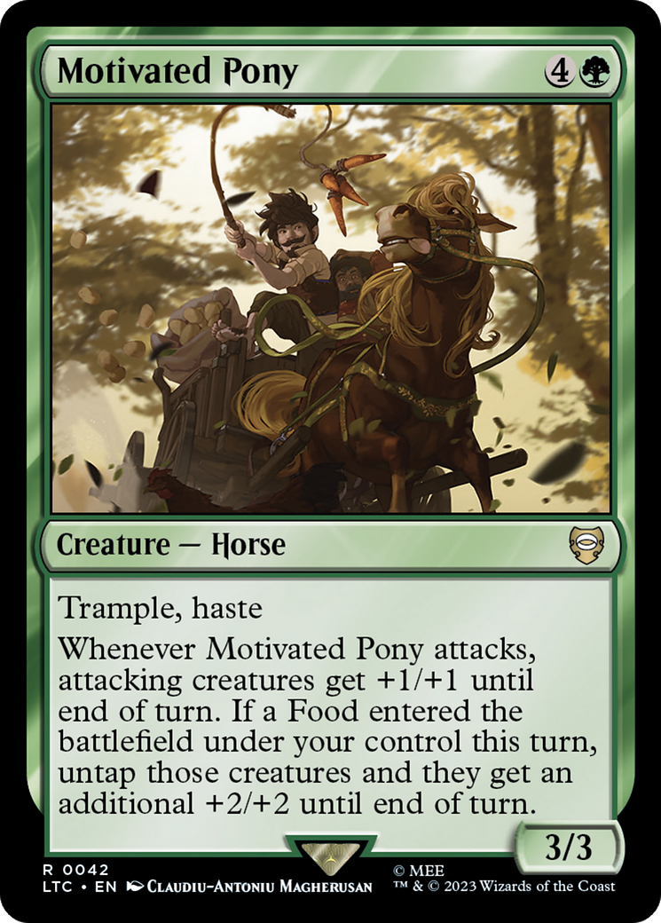 Motivated Pony [The Lord of the Rings: Tales of Middle-Earth Commander] | Cracking-Singles