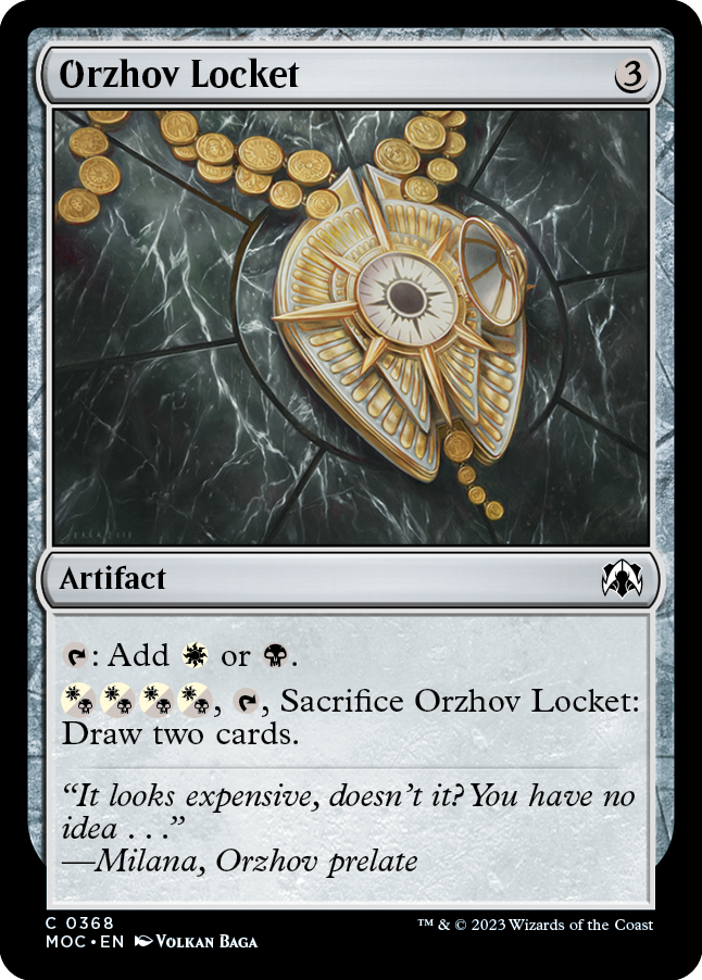 Orzhov Locket [March of the Machine Commander] | Cracking-Singles