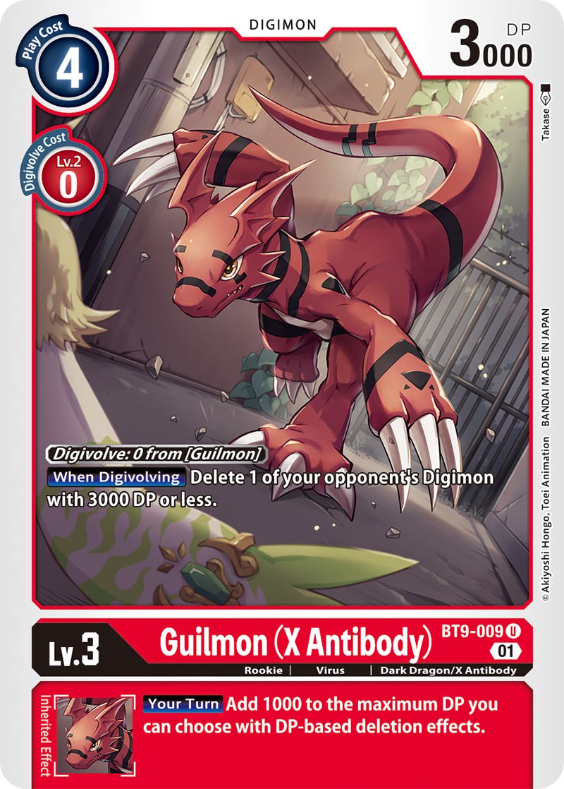 Guilmon (X Antibody) [BT9-009] [X Record] | Cracking-Singles