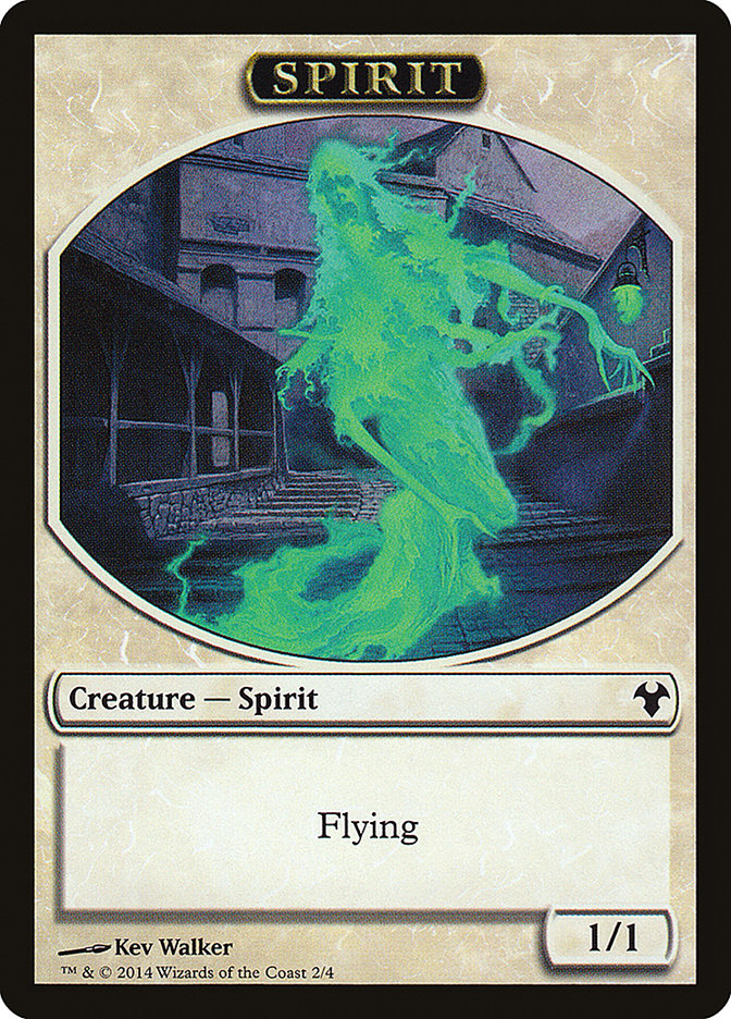 Myr // Spirit Double-Sided Token [Modern Event Deck 2014 Tokens] | Cracking-Singles