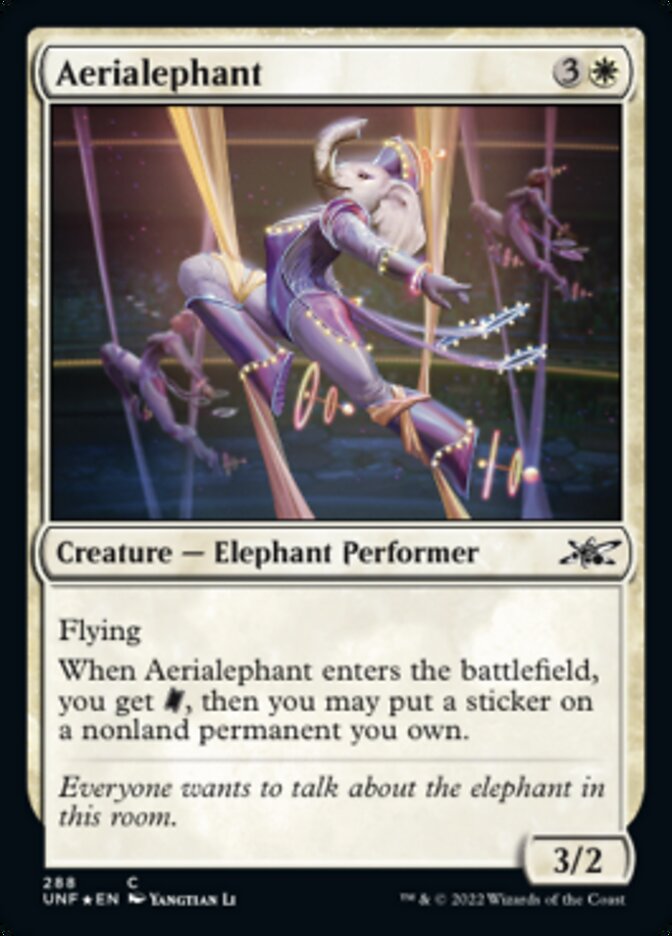 Aerialephant (Galaxy Foil) [Unfinity] | Cracking-Singles